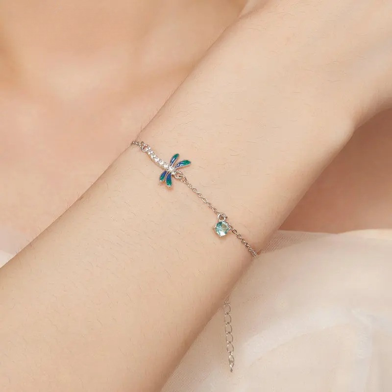Pulsera Libélula Trenzada | Joya Unisex Ajustable y Original