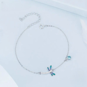 Pulsera Libélula Trenzada | Joya Unisex Ajustable y Original