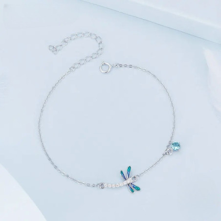 Pulsera Libélula Trenzada | Joya Unisex Ajustable y Original