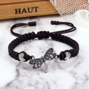 Pulsera Libélula Plateada - Elegancia Natural - 4 Colores