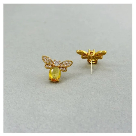Pendientes Abeja 'Destello de Colmena' - Joyas Elegantes