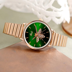 Reloj Abeja 'Destello Dorado' | Joyería Original para Mujer