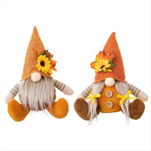 Gnomo Abeja "Brillo Otoñal" | Decoración Otoñal y Acogedora