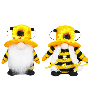 Gnomos Abeja "Polinizadores Felices" | Decoración Original