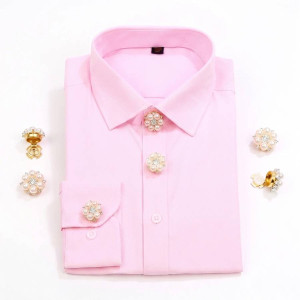Cubrebotón Flor 'Elegancia Perlada' | Accesorio Chic y Atemporal