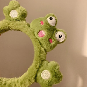 Diadema de Rana Kawaii de Peluche - ¡Peluchón Travieso!