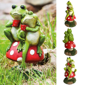 Estatuilla Ranas Enamoradas | Decoración Romántica y Original
