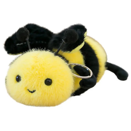 Detalles del Llavero Abeja de Peluche Pequeña Zumbadora