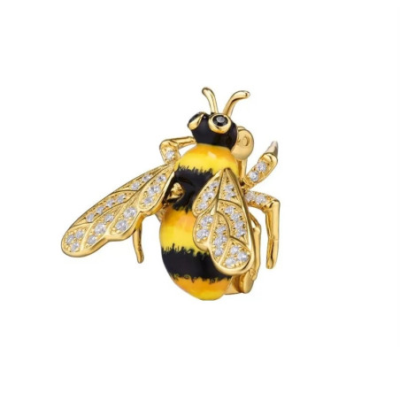 Broche Abeja Destello de Miel