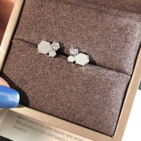 Boucles d'oreilles 100% Argent S925 Sterling eEn Argent