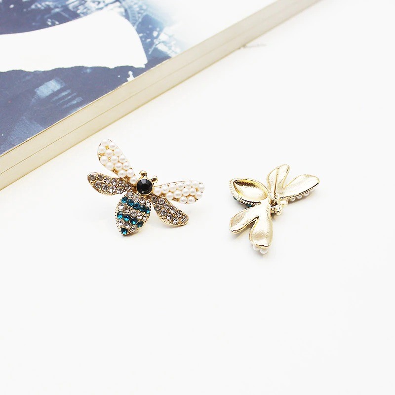 Pendientes de Abeja con Circonita | Regalo Original para Mujer