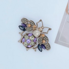 Broche Grande de Abeja con Pedrería | Idea Regalo Mujer Original
