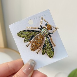 Broche de Abeja Multicolor con Estrás | Joyería Original