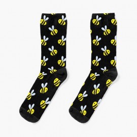 chaussettes abeille hommes motif petite abeille