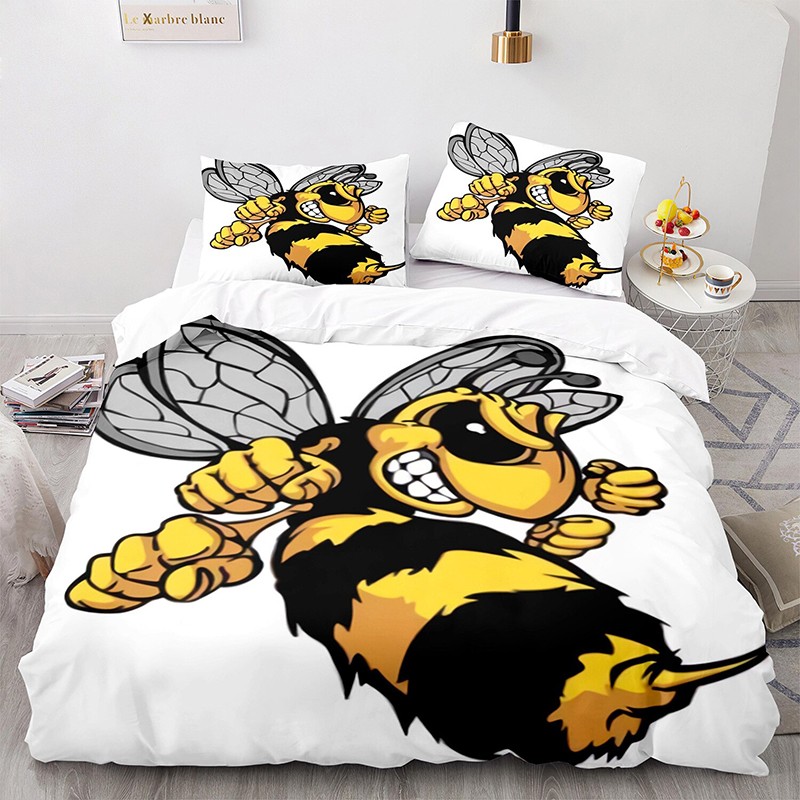 Funda Nórdica Abeja vs Avispón | Ropa de Cama Infantil