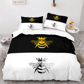 Ensemble de Literie Couette Abeille Royale