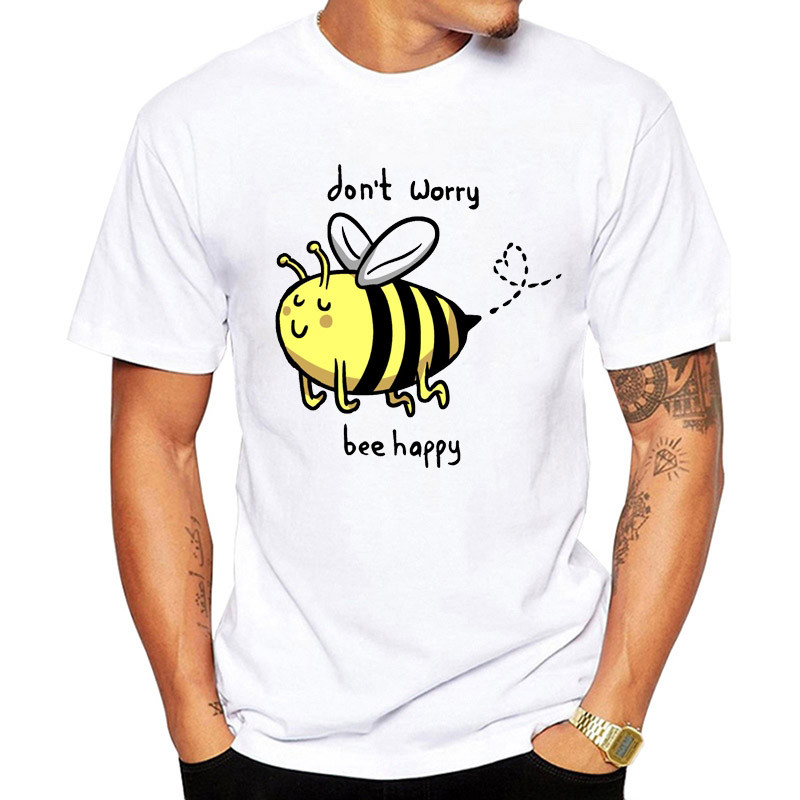 Camiseta de Abeja Divertida de Modal y Poliéster | Regalo Original