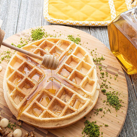 Pot à miel en forme d'alvéole1