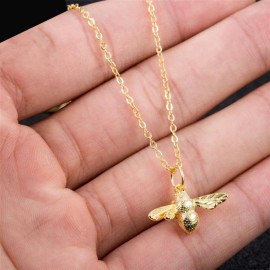 Pendentif Abeille pour femmes - couleur or