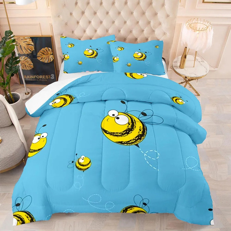 Divertido Juego de Cama Abeja | Funda Nórdica & Almohada