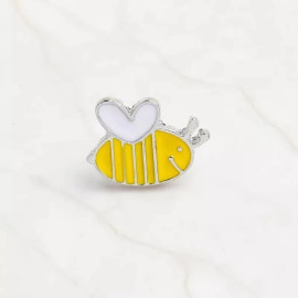 Kit famille de 4 petites abeilles en pins - pins 2