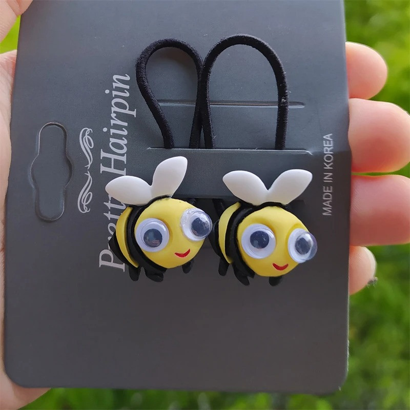 Accessoire de cheveux  élastiques abeille !