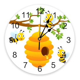 Horloge à aiguilles essaim merveilleux