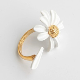 article Bague créateur marguerite amour