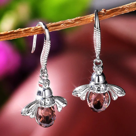 Pendientes de Abeja Retro-Chic | Un Regalo Mujer Original