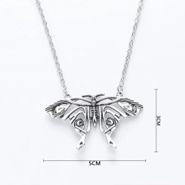 dimensions Collier papillon de Nuit Vintage