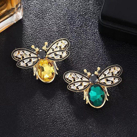 Broche Duo Abeille  – Duo d'Abeilles et Joyaux