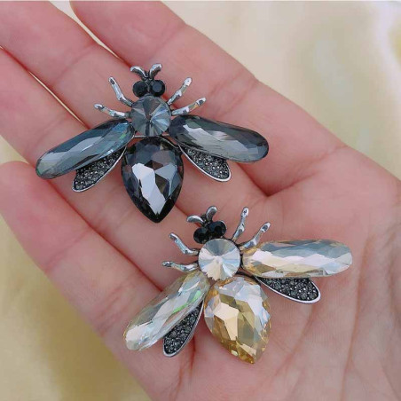 Broche Abeille à Éclat Royal