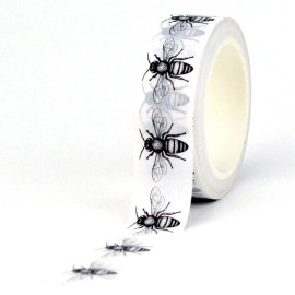 Rouleau De Ruban Adhésif Abeille Reine des Abeilles, 1 Rouleau