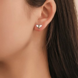 Boucles d'oreilles en forme de petite abeille