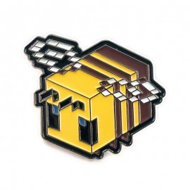 Broche Pin Abeja Píxel Minecraft | Regalo Original y Divertido
