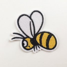 Parche Bordado de Abeja Mediano ¡Idea de Regalo Original!