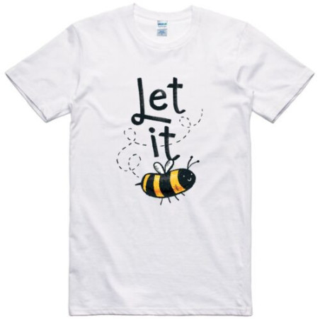 Magnifique T-shirt Abeille "Let it BEE"