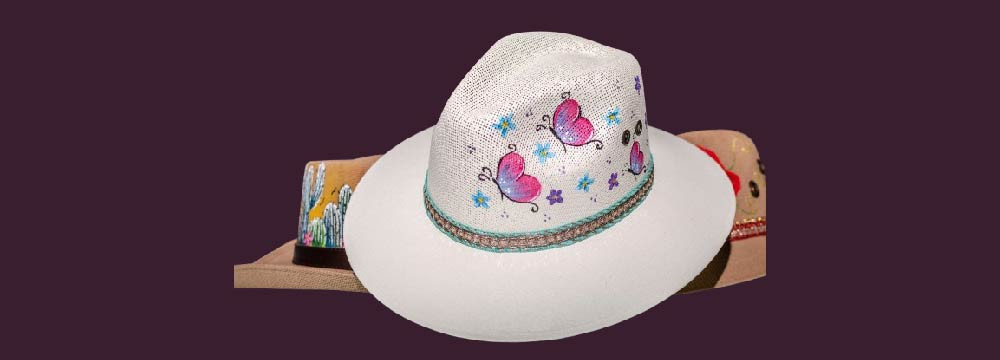 Gorra mariposa, accesorio nature y regalo original
