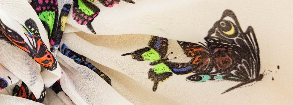 Parche mariposa, escudo para coser nature y personalizacion