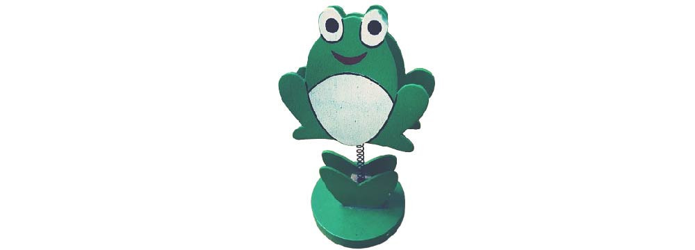 Pegatina rana, stickers nature y deco para personalizar