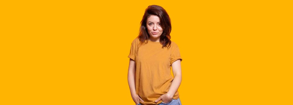 Camiseta de abeja mujer: algodón, corte ajustado, motivo