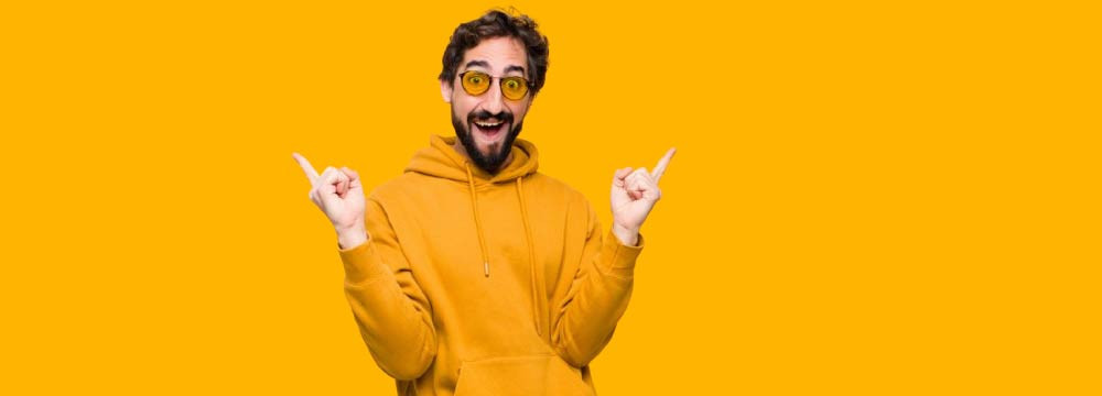 Sudadera de abeja hombre, algodon afelpado y calida