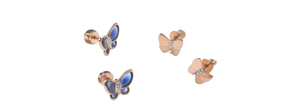 Pendientes mariposa, joyas nature e idea de regalo
