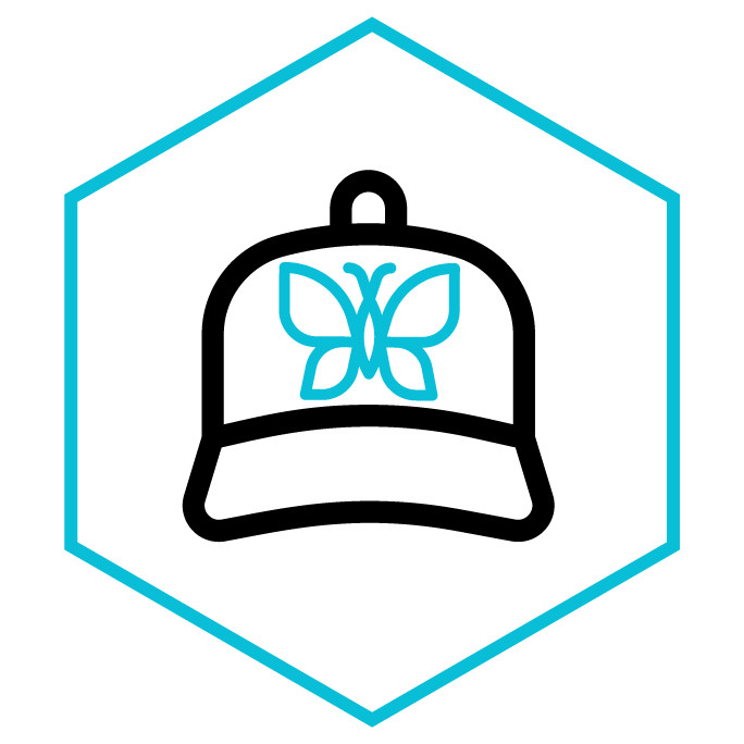 Icono de la categoría Gorra Mariposas