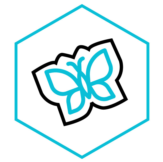 Icono de la categoría Pegatinas Adhesivas Mariposa