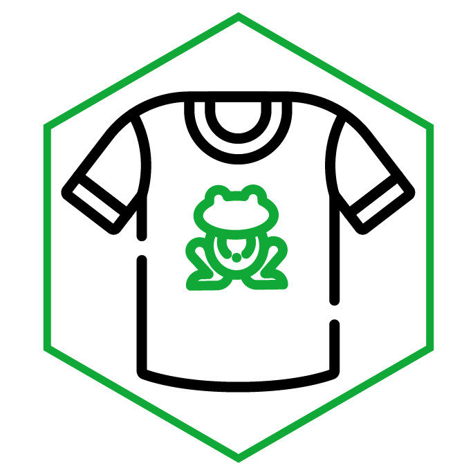 Icono de la categoría Camiseta Ranas