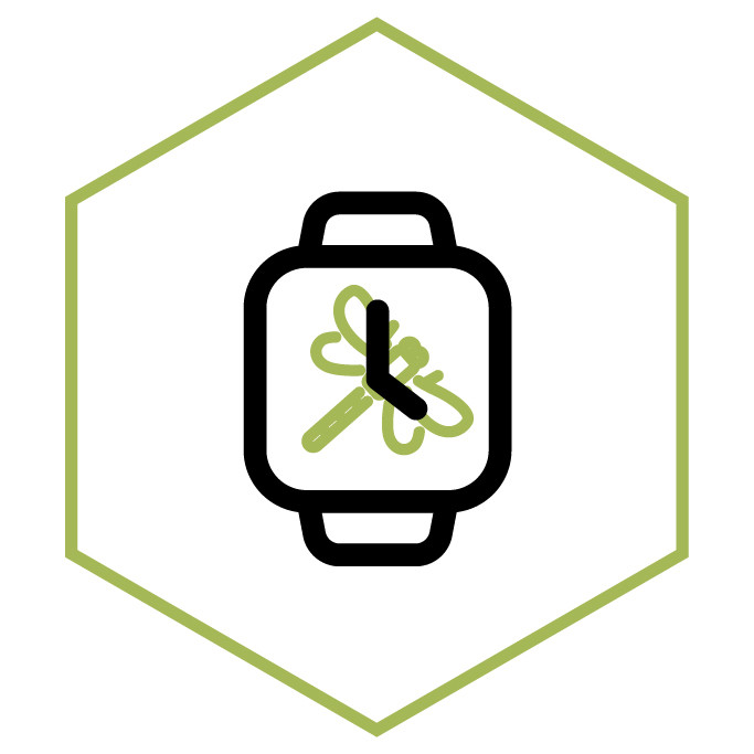 Icono de la categoría Reloj Libélula