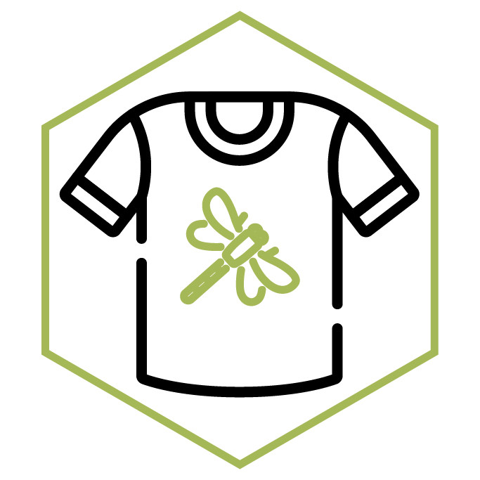 Icono de la categoría Camiseta Libélula