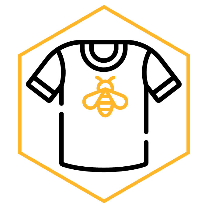 Icono de la categoría Camiseta Abeja Hombre