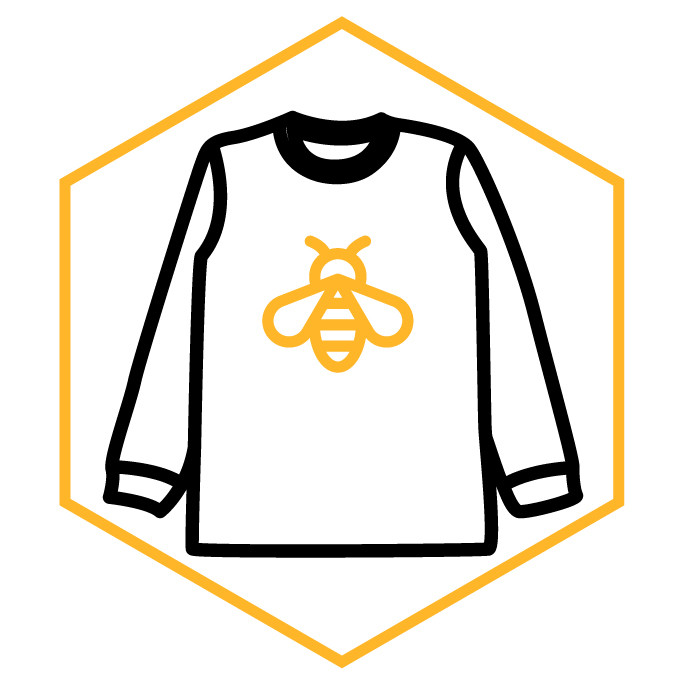 Icono de la categoría Sudadera de Abeja para Mujer